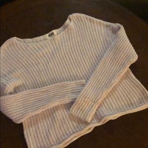 VS Pink Off The Shoulder Sweater